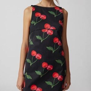 Urban Outfitters Charlie cherry printed low back mini dress‎
